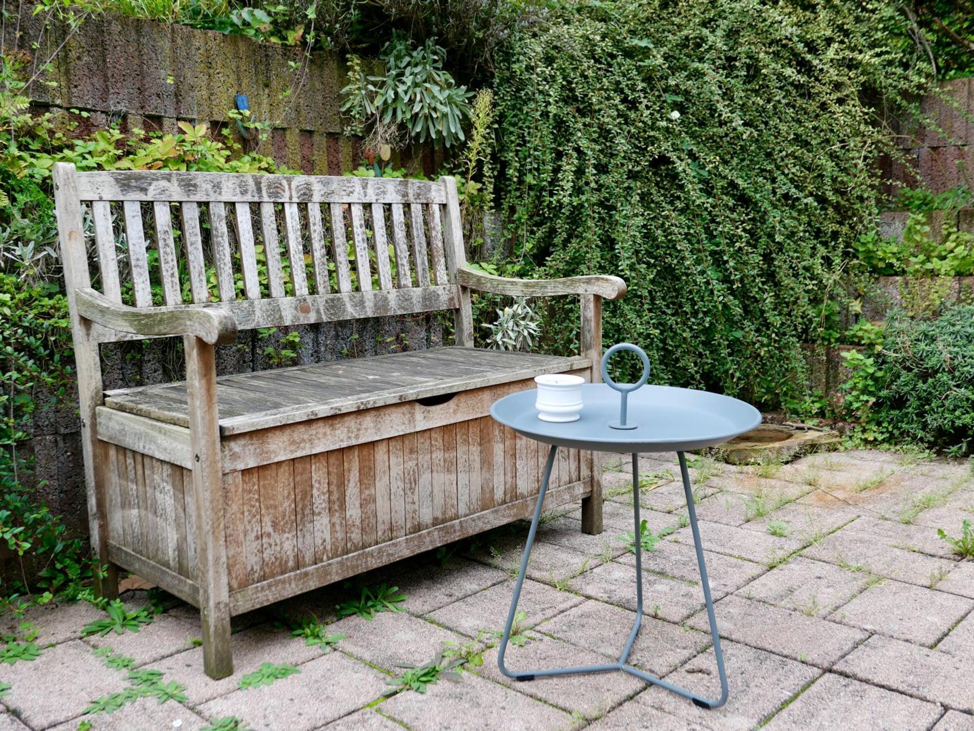Schoenes Apartment Mit Terrasse Im Steingarten Bad Vilbel Eksteriør bilde